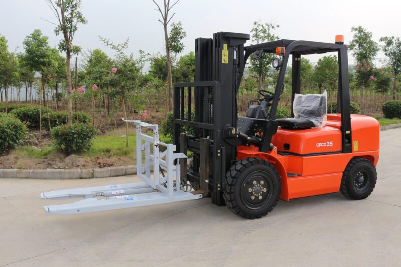 Push-pull clamp with reversal